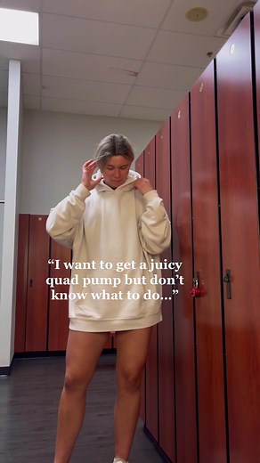 juicy pump that leaves your quads SOREEE #quads #quad #quadworkout #DidYouYawn