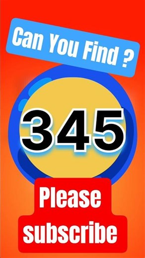 😱 99% लोग 345 नहीं ढूंढ पाए – क्या तुम ढूंढ लोगे? #shorts #quiz #viral #facts
