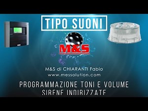 Suoni Sirene Indirizzate con Centrale Incendio Notifier AM8200