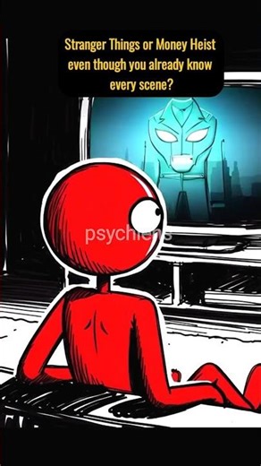 The Real Reason You Rewatch Netflix Hits | Psychology of Comfort Watching #wednesday #strangerthings