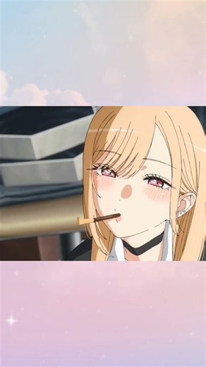 Kitagawa and gojo kiss 💖😘 My dress up darling kiss scene | Marin x gojo #animeedit #mydressupdarling