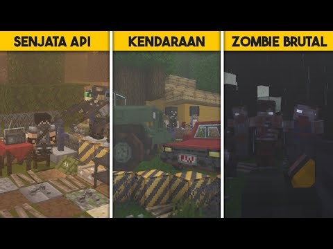 6 Best ZOMBIE APOCALYPSE Mod/Addon Combinations in MCPE (1.21+)