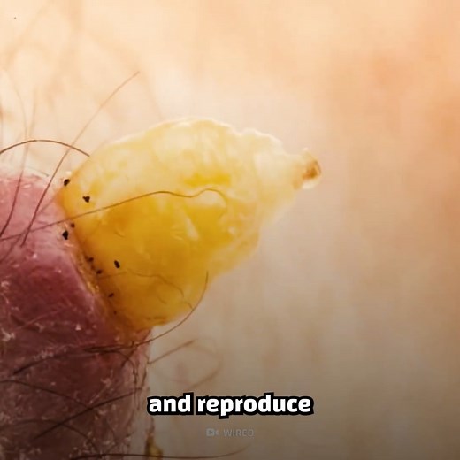 This baby fly will crawl under your skin! #NatureIsAmazing #NatureIsWild #CrazyCreatures #Wildlife #CraziestCreatureFacts | Crazy Creatures