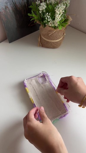 DIY Punch Needle Phone Case Tutorial