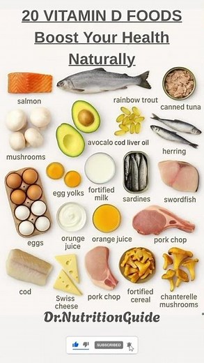 20 Vitamin D-Rich Foods for Strong Bones & Immunity!