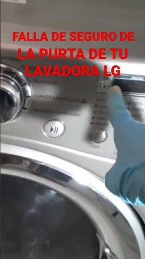 LG WASHING MACHINE DOOR LOCK FAILURE FRONT #washingmachine #washingmachine #universal