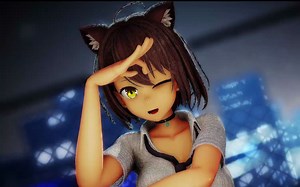 【碧蓝航线MMD】Hotel Moonside【巴尔的摩】【搬运】