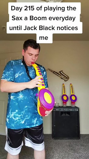 Saxaboom Fun with Jack Black