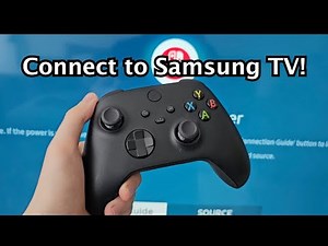How to Connect Xbox Controller to Samsung Smart TV!
