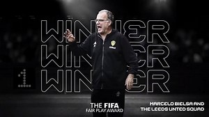 🏆 Congratulations to Marcelo and the squad who have been named the recipients of FIFA's Fair Play Award for 2019! #TheBest | Leeds United