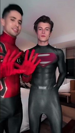 X / @evanpeix #shorts #spiderman #superman #boys