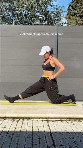2 étirements après ta course #running #étirement