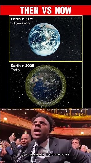 From Blue Planet to Satellite Swarm: 50-Year Transformation! 🌐🚀