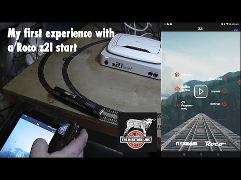 My first experience with a Roco z21 start
