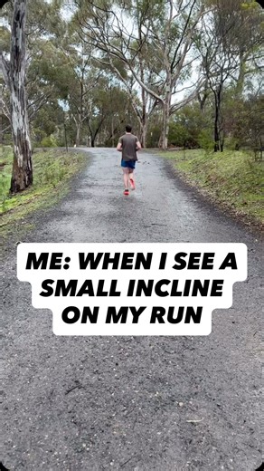 Cam’s Run Club on Instagram: "Me: just a tiny hill, no problem. ♥️🏆 Also me 10 seconds later: NOPE, not today 🥵💔 Send this to someone who can relate! 😱😂 #running #hillrunning #runningmemes #runner #runners"