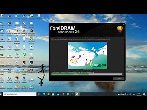install program corel draw x6