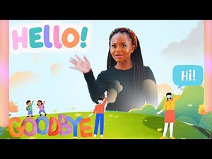 Learn Hello and Goodbye | Greetings for Kids | Fun Learning Video