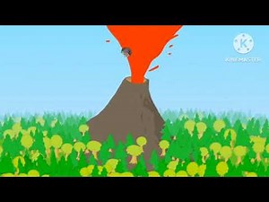 BFDI Volcano Erupting (2?)