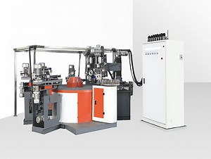 [Hot Item] Rotary Table Type Automatic Metal Deburring and Polishing Machine with Abrasive Belt and Brush