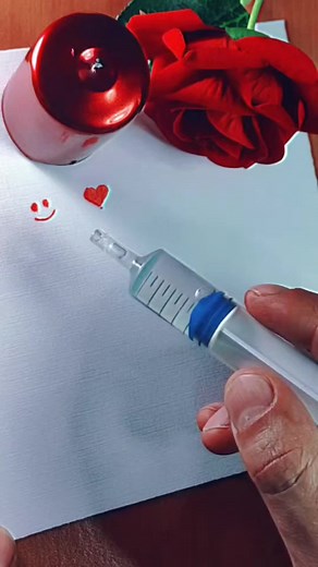 Creative Art with Syringe: Making Shapes and Designs