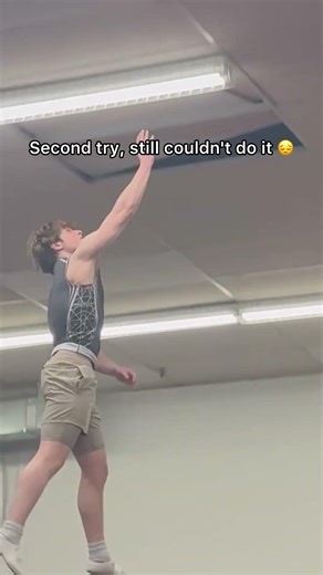 Third times the charm ig 🤦‍♂️ #flips#twist#gym#gymnastics#trampoline#fyp#foryou#extreme#insane#fail