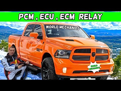 DODGE RAM 1500 2500 3500 PCM , ECU , ECM RELAY 2013 2014 2015 2016 2017 2018