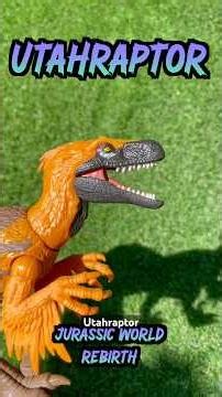 EL PRIMERO CON PLUMAS 🦖🪶 Utahraptor Jurassic World Rebirth