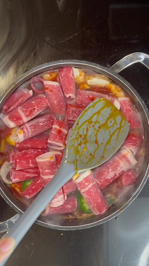 Making Korean Tofu Soup at Home