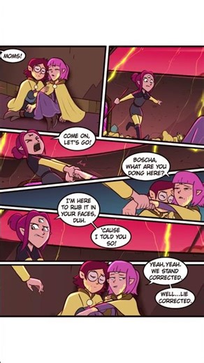 😱Boscha's TRUTH Saves Her Moms on Day of Unity (The Owl House Comic)