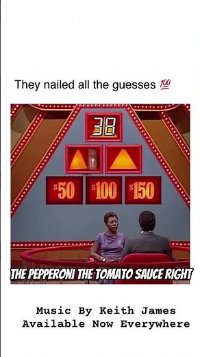 These contestants on the game show are on fire! #GameShow #pyramidgameshow