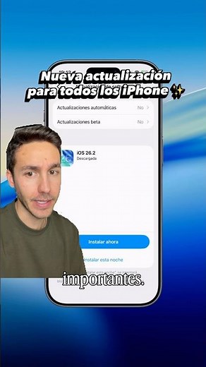 iOS 26.2 para iPhone ✨ Estas son las 5 NOVEDADES más IMPORTANTES de esta actualización!