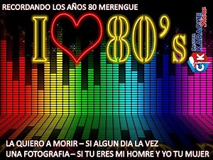 karaoke recordando los años 80 merengue by castor karaoke show