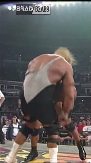 Goldberg spears Curt Hennig WCW Monday Nitro 1998