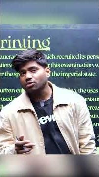 Printing Press | Class 10 History | By Piyush Sir