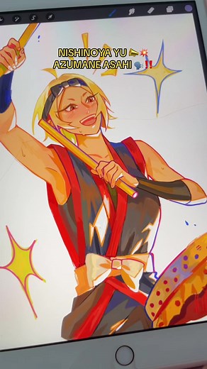 NISHINOYA YU, AZUMANE ASAHI HEY HEY, HEY HEY!! #karasuno #haikyuu #tanakasaeko