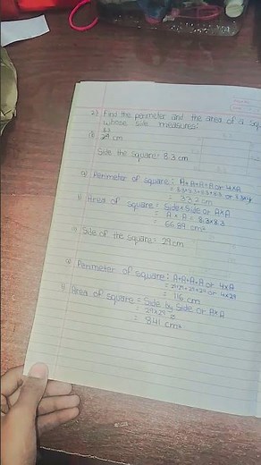 7th class lesson number 9 perimeter and area exercise number 1 #mathproject #numericalreasoning #gui