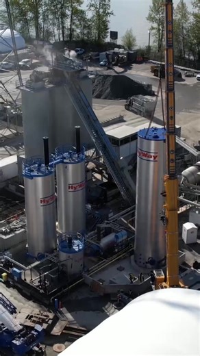 Is your state piloting a HiMod mix? Share your thoughts & experiences in the comments 👇 AsphaltPro published a guide for handling that. https://theasphaltpro.com/articles/handling-pma-at-the-plant/ 📸: All Roads Construction crews install a new asphalt-cement terminal at the company’s Vancouver, B.C., plant in spring 2025 to expand binder storage and meet growing customer demand for a wider variety of mix designs | https://theasphaltpro.com/articles/all-roads-asphalt-plant-expansion/ | Asphalt 