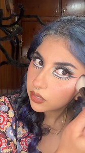 60s inspired eyes 🩵✨ #makeup #60smakeup #makeupartist #makeuptutorial