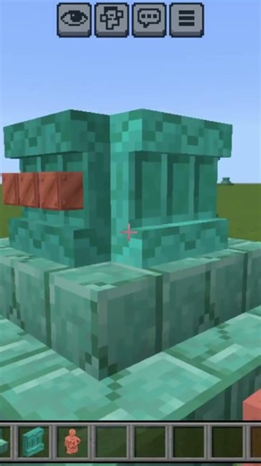 copper golem statue #minecraft#short#rahulgaming 201