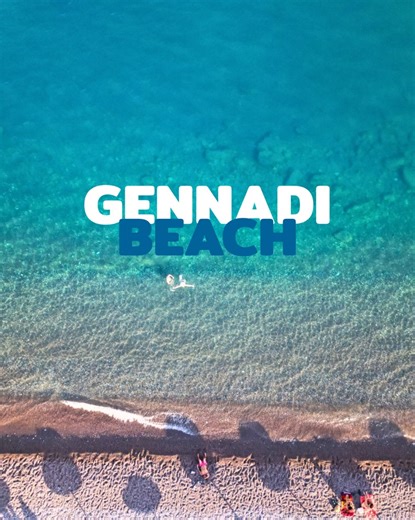 🌊 Endless coastline. Quiet rhythm. Pure summer vibes. Gennadi Beach is where you’ll find the peaceful side of Rhodes — long stretches of sand, crystal waters, and that feeling of freedom only the Aegean can give. Would you choose this for your perfect beach day? ☀️ 📍Gennadi Beach, Rhodes #VisitRhodes #Rhodes #VisitYourRhodes #GennadiBeach #GreekIslands #AegeanEscape #RhodesBeaches #SummerInRhodes #IslandLife | Visit Rhodes - Tourism Page