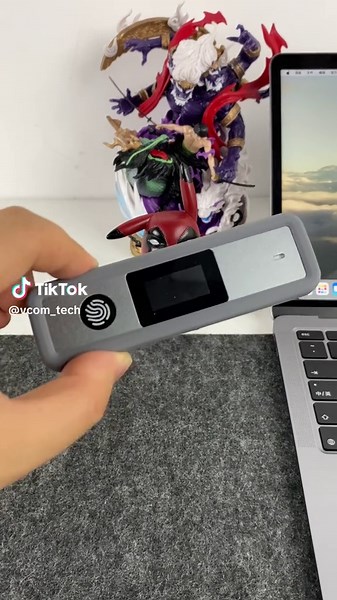 What if your hard drive could keep your secrets safe? 🔒 #ssd #storage #securestorage #techgadgets #vcom