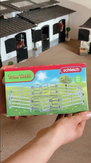 Improving my Schleich stable #schleichhorse #modelhorse #horse #diy #kidscrafts #equestrian #pony