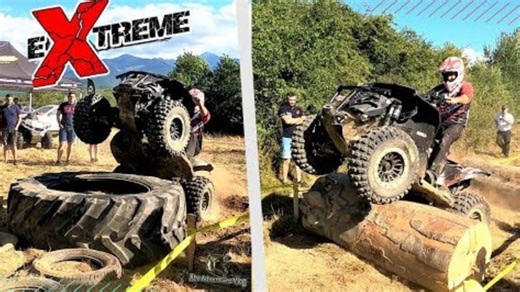 Extreme challenge Can Am Renegade 1000R triple black