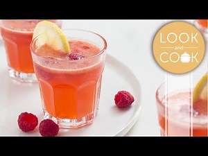 SPARKLING RASPBERRY LEMONADE - Look and Cook step by step recipes | How to cook