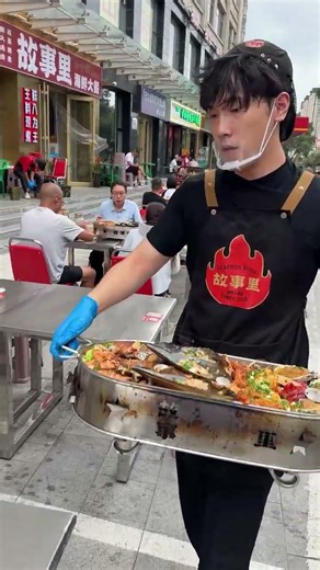 khana luxury hotel slip service caina Vs USA America chicken leg piece #viralfood vi #viral