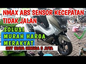 Nmax ABS speed sensor not working, cheap solution for the people