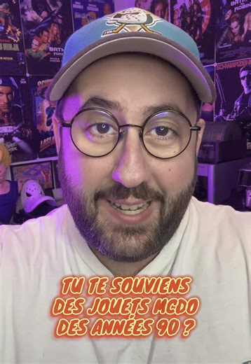 Souvenirs des jouets McDonald's des années 90