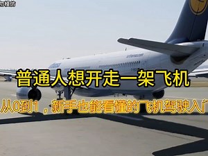 从0到1，新手也能看懂的飞机驾驶入门 #模拟飞行 #飞机