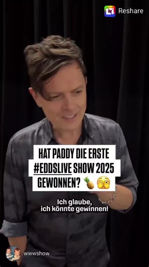 Ich war dabei und wir hatten einen wunderschönen mega lustigen und besonderen Abend in Berlin Adlershof 🤣🎶🕺🎉🍍🥳🙋‍♀️❤️ @Michael Patrick Kelly