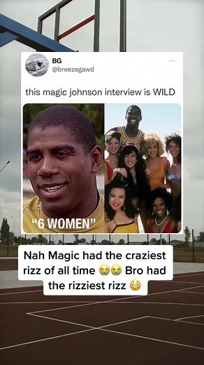 Bro was crazy back in tha day #magicjohnson #nba #nbabasketball #sports #basketball #nbamemes #sportlover #lakers #nbalegend